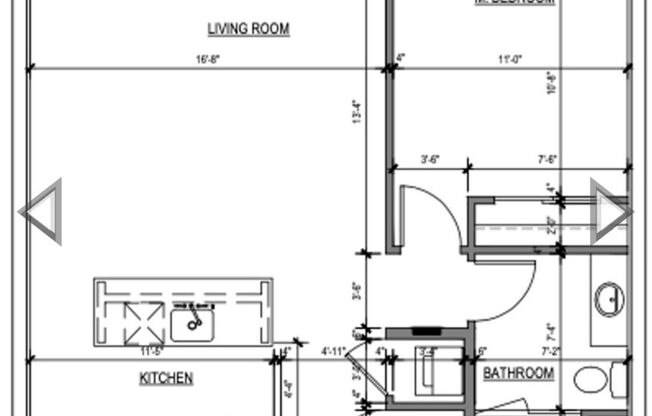 1 bed, 1 bath, 675 sqft, $1,250, Unit Apt 105