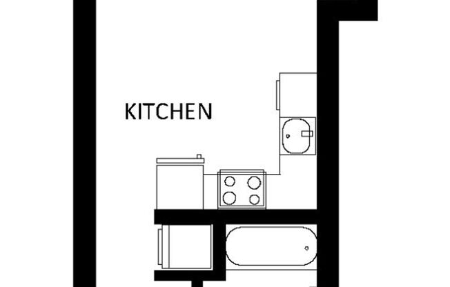 Studio, 1 bath, 375 sqft, $1,025, Unit 307