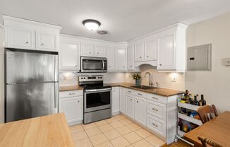 Modern Kitchen - Natural Light - Close to T - Off-Street Parking