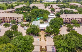 Aerial View at The Canyons Apartments, Fort Worth, 76116