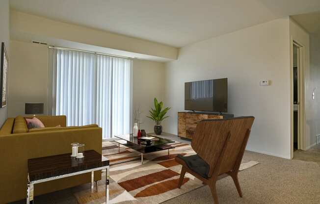 Modern Living Room at Perry Place, Michigan, 48439