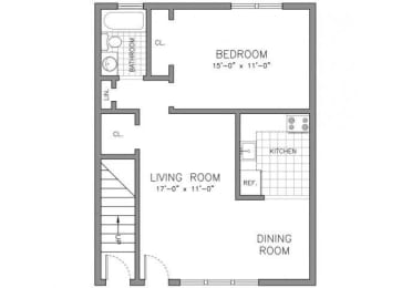 1 bed, 1 bath, $2,090