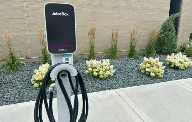 Charging point at Meridian at CityPlace in Woodbury, MN 55125