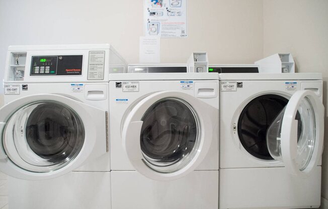 Washers in Laundry Room