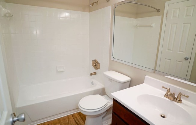 New Bathrooms at the Hampton Center Apartments in Hampton VA