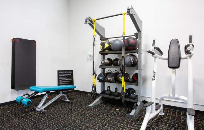 Fitness Center at Whispering Sands Apartments in Albuquerque