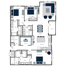 3 beds, 3 baths, 2,078 sqft, $4,753