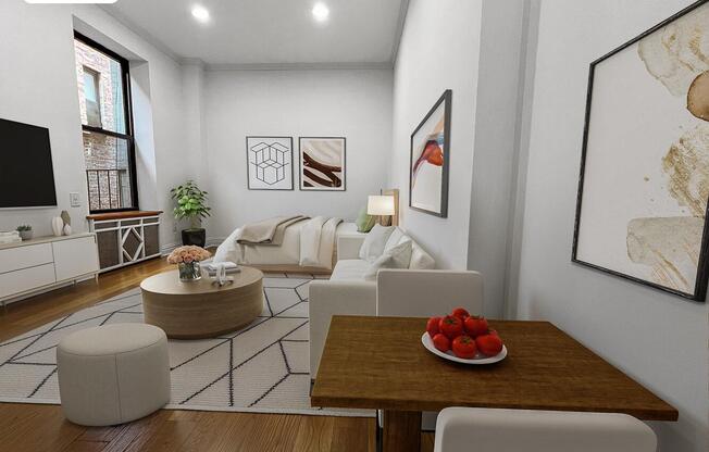 Studio, 1 bath, $2,895, Unit 4G