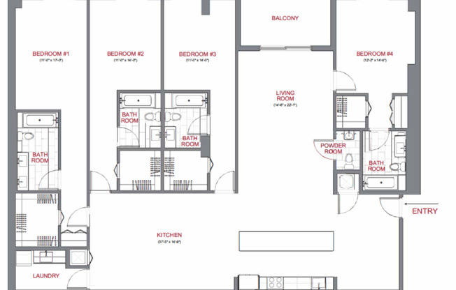 4 beds, 4 baths, 2,508 sqft, $6,000