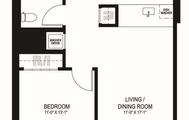 1 bed, 1 bath, 703 sqft, $3,384