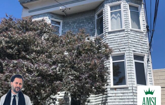 PRICE REDUCED - Remodeled top floor rent controlled apartment w/ parking, storage and water, garbage and laundry included