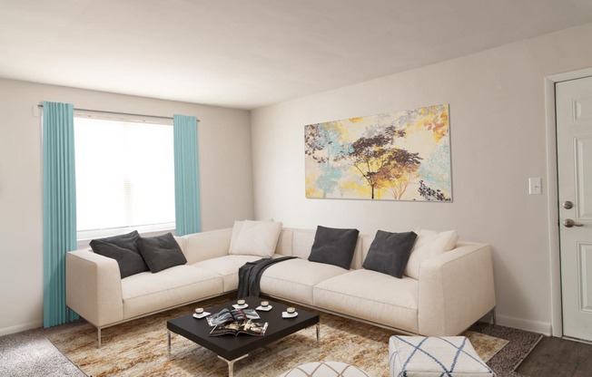 Spacious Living rooms at Donnybrook Apartments, Maryland, 21286