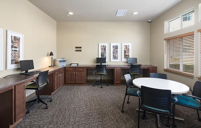 Business center at COPPER GATE, Auburn, WA, 98002
