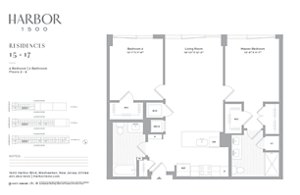 2 beds, 2 baths, 1,087 sqft, $5,201