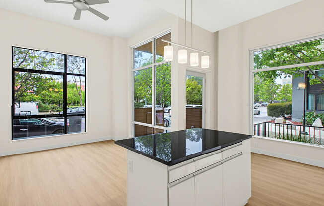 Living Room with Hard Surface Flooring