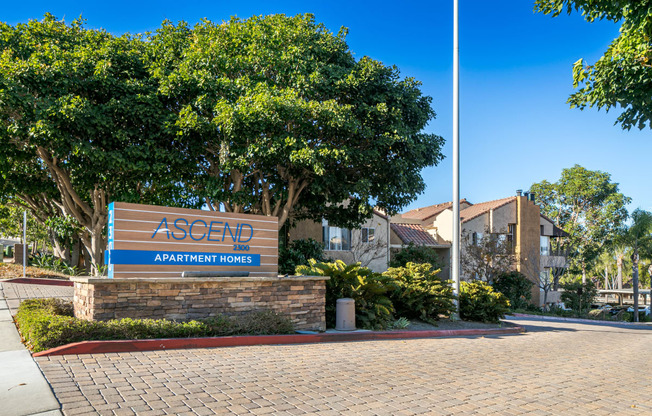 Property Sign at Ascend2300, Carlsbad California