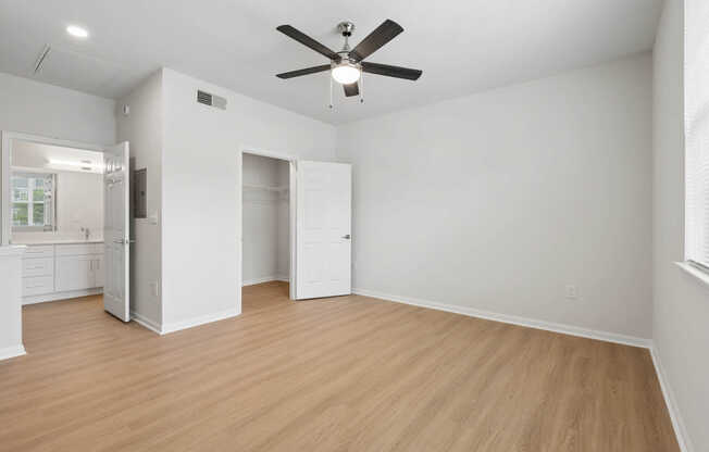 Bedroom with Hard Surface Flooring