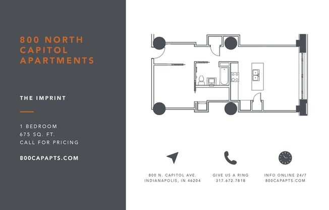 1 bed, 1 bath, 675 sqft, $1,400