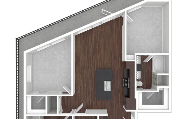 2 beds, 2 baths, 1,151 sqft, $2,100