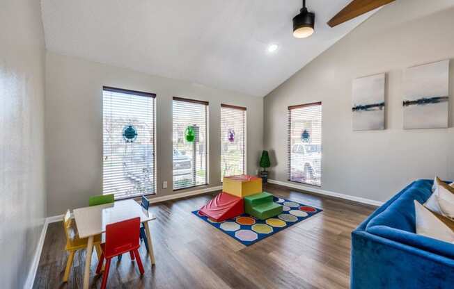 Cobble Hill Apartments in Fort Worth, Texas Clubhouse Play Room
