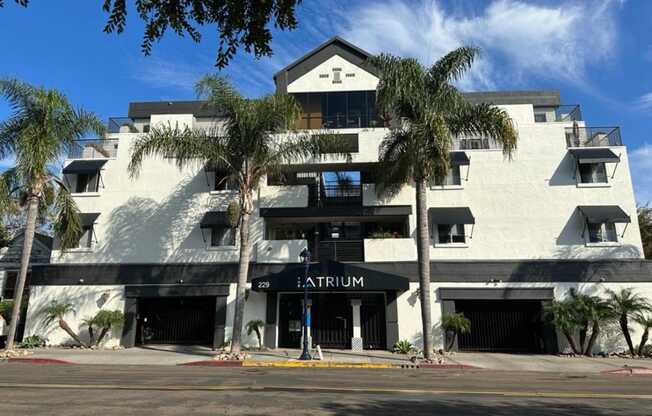 The Atrium Apartments in downtown San Diego, CA.