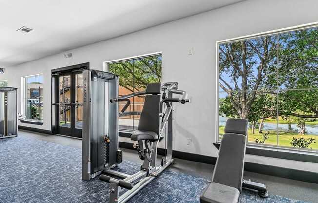 Fitness Center at Westdale Hills in hurt, TX
