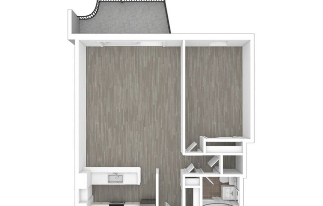 1 bed, 1 bath, 724 sqft, $5,463