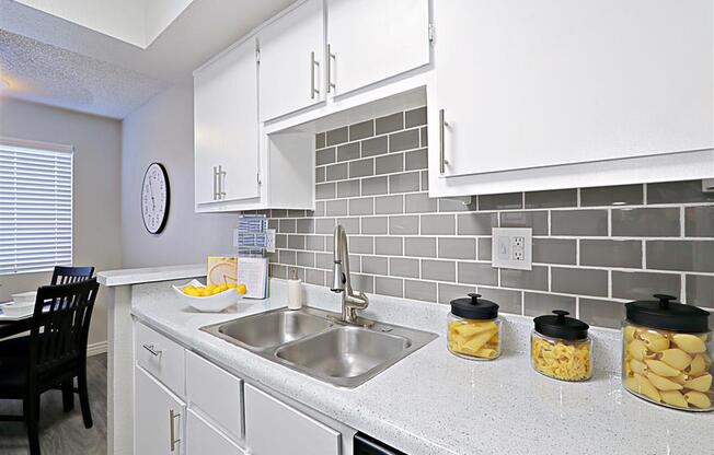 Kitchen Sink at Villatree Apartments, Tempe, 85281