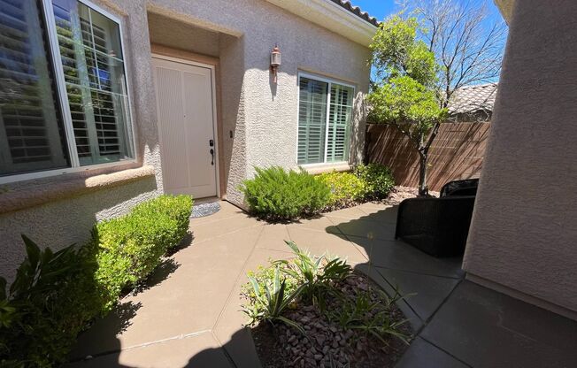 Stunning Single-Story Home with Casita in Gated Summerlin Community!