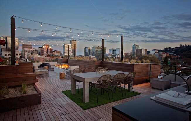 North Hollow Apartments Rooftop