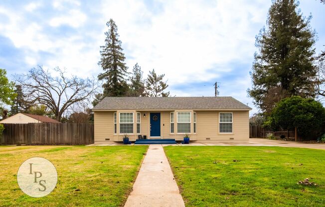 Beautiful Old Fig Home, 3BR/1BA, Huge Lot! Walking to Van Ness / Christmas Tree Lane - Lots of Amenities!