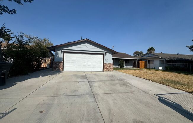 Beautiful single-story home with 4 bedrooms, 2 bathrooms.