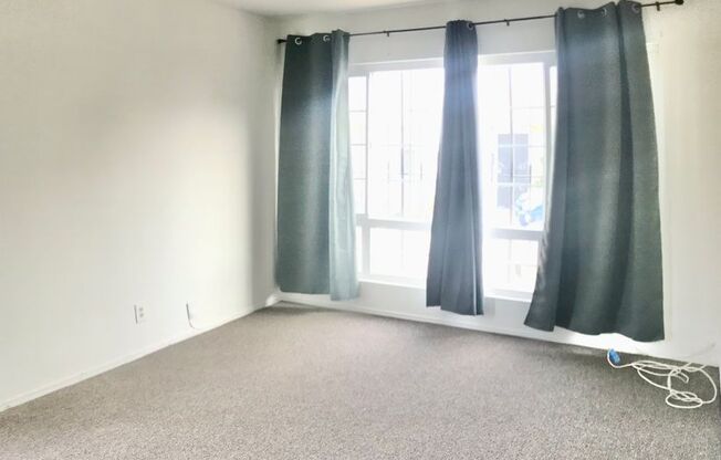 1 Bedroom 1 Bathroom Apartment With New White Shaker Cabinets and Quartz Countertop.