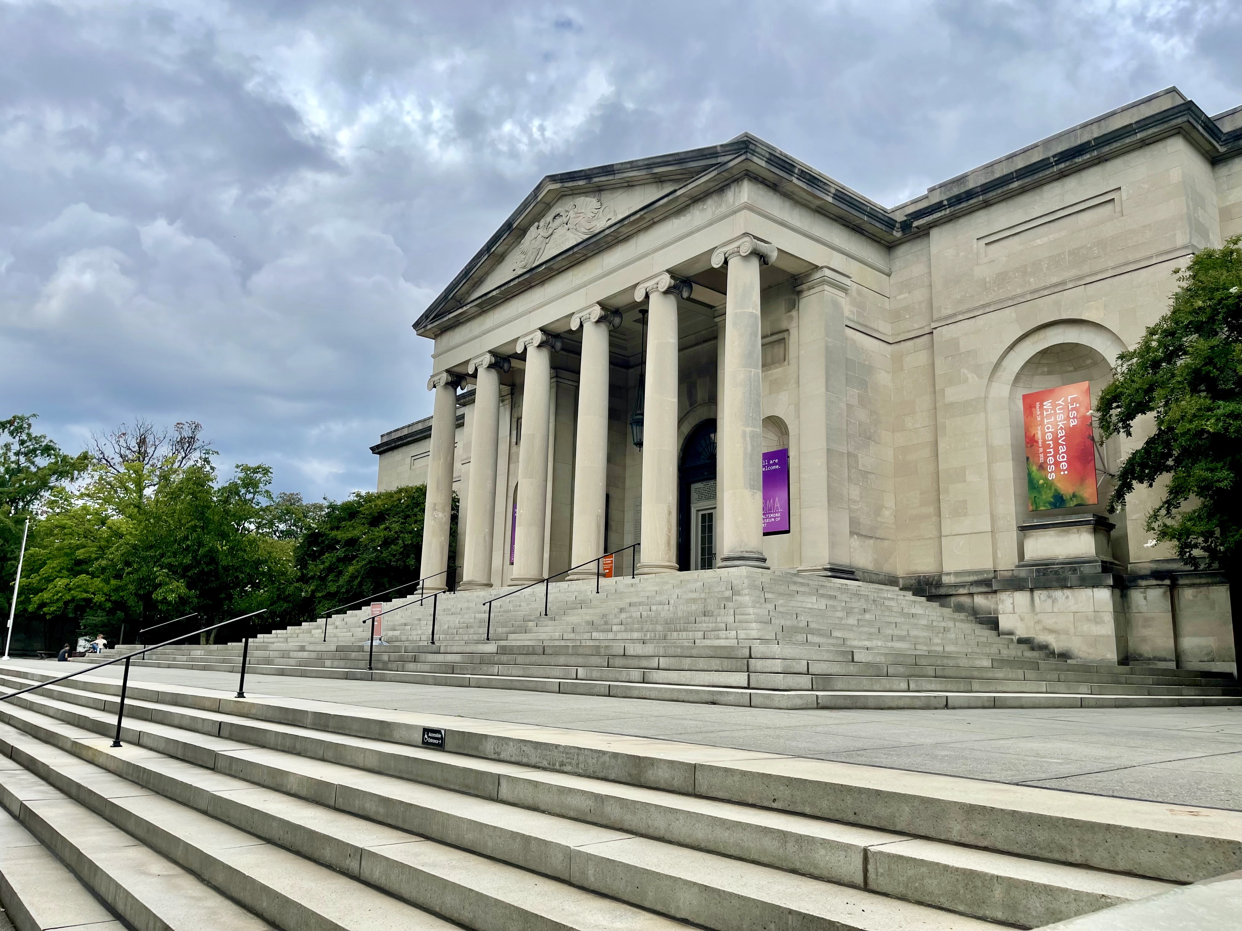 Baltimore Museum of Art in Charles River