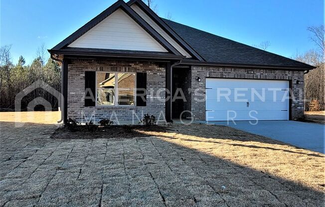 Home for Rent in New Market, AL!!! Available to View with 48 Hour Notice!!!