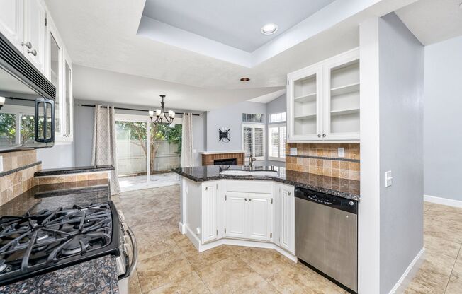 Two Story End Unit Townhome with Two Car Garage
