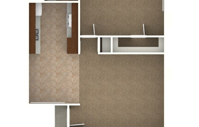 1 bed, 1 bath, 682 sqft, $2,265