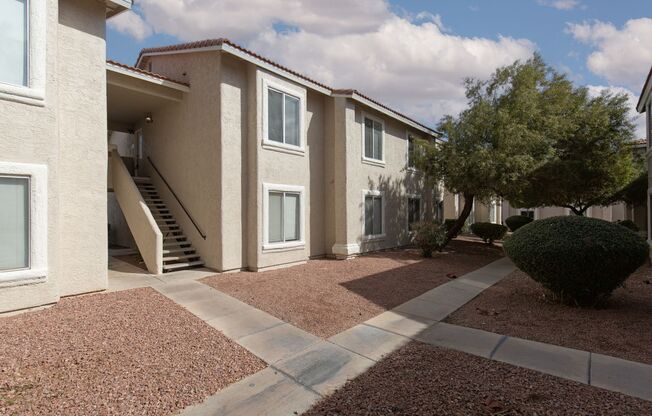 2nd floor 2 bedroom unit in NW with easy access to Summerlin Pkwy and the 95/I-11