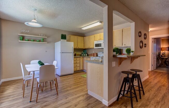 New Countertops and Cabinets at Commons at Timber Creek Apartments, Oregon, 97229