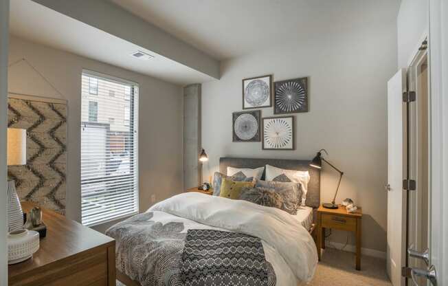 Bedroom With Expansive Windows