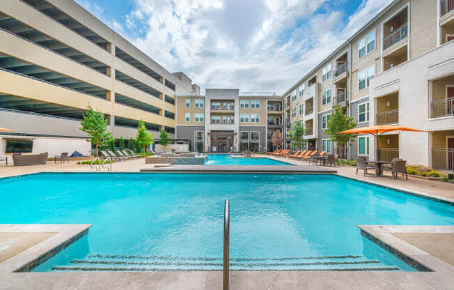 Relaxing Pool at Aviator West 7th, Texas