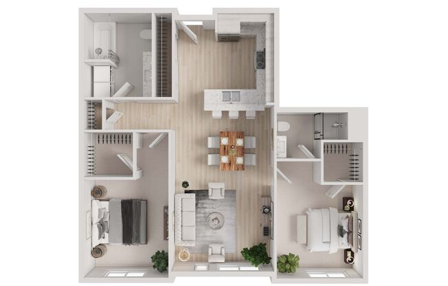 2 beds, 2 baths, 849 sqft, $2,650, Unit 211