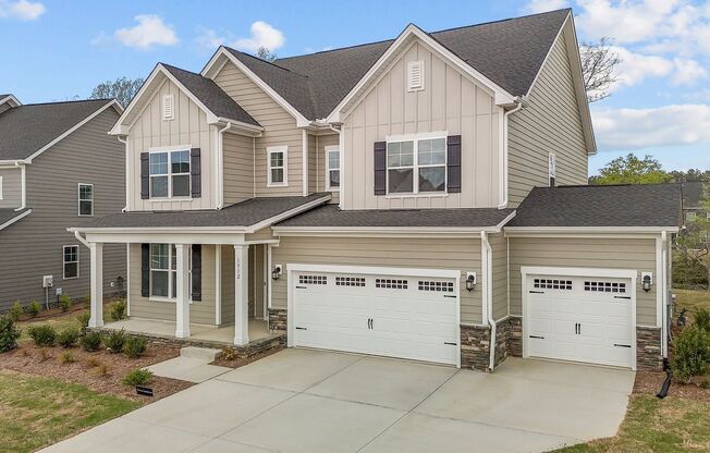 Gorgeous New Construction!  Premium, Modern Finishes!  Open Floor Plan, 3 Car Garage, Bonus Room, Pet Friendly!