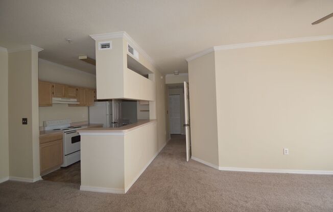 1 bed/1 bath with Den in CARROLLWOOD AREA: 3rd floor unit at The Pinnacle AVAILABLE NOW!