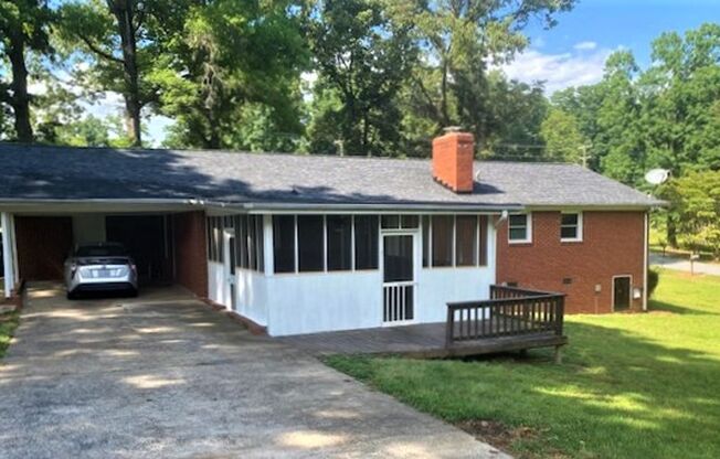 3 bed, 2 bath brick ranch on large lot - many upgrades