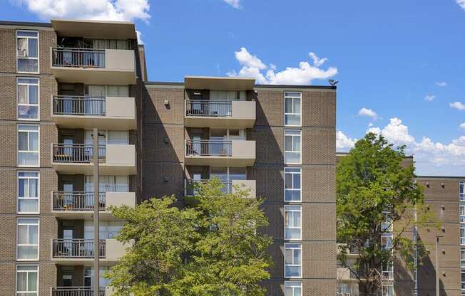 Private balconies