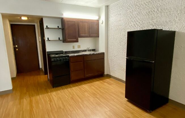 Studio, 1 bath, 450 sqft, $1,165, Unit 104