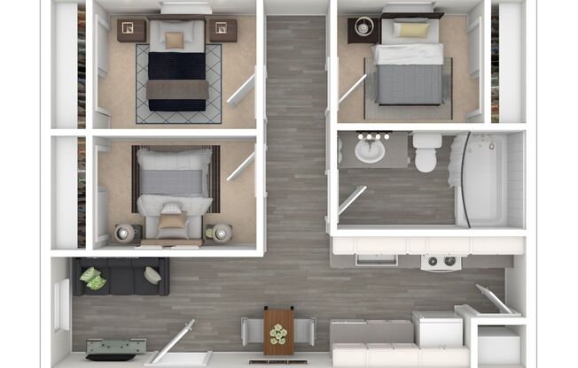 3 beds, 2 baths, 1,089 sqft, $1,780