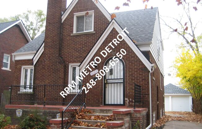 Spacious Brick Colonial in Detroit