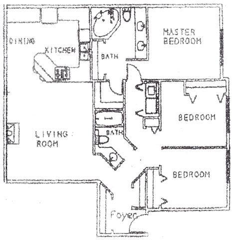 3 beds, 2 baths, 1,375 sqft, $1,895, Unit 01*